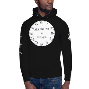 Watch Face - Unisex Hoodie (Black)